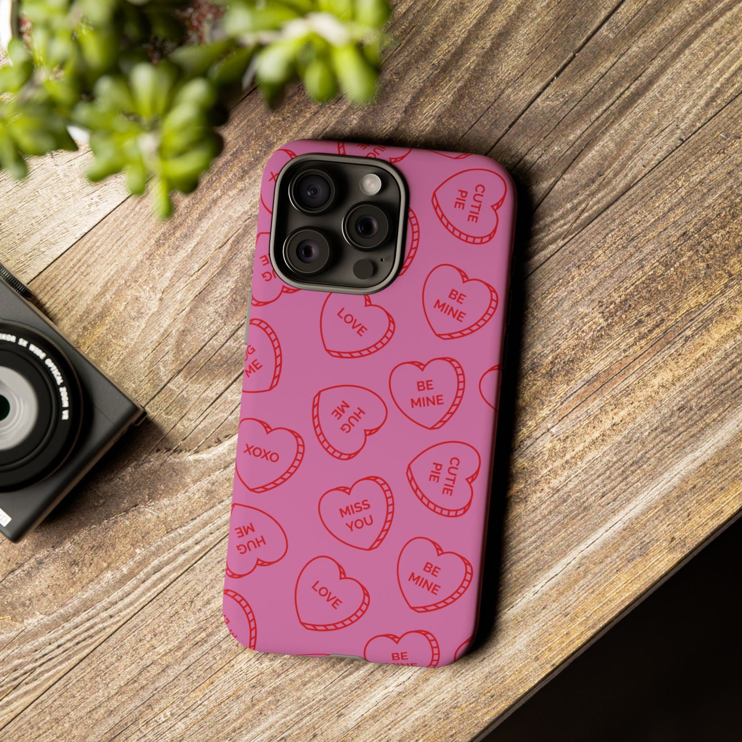 iPhone Case - Valentine Candy Heart Tough Case