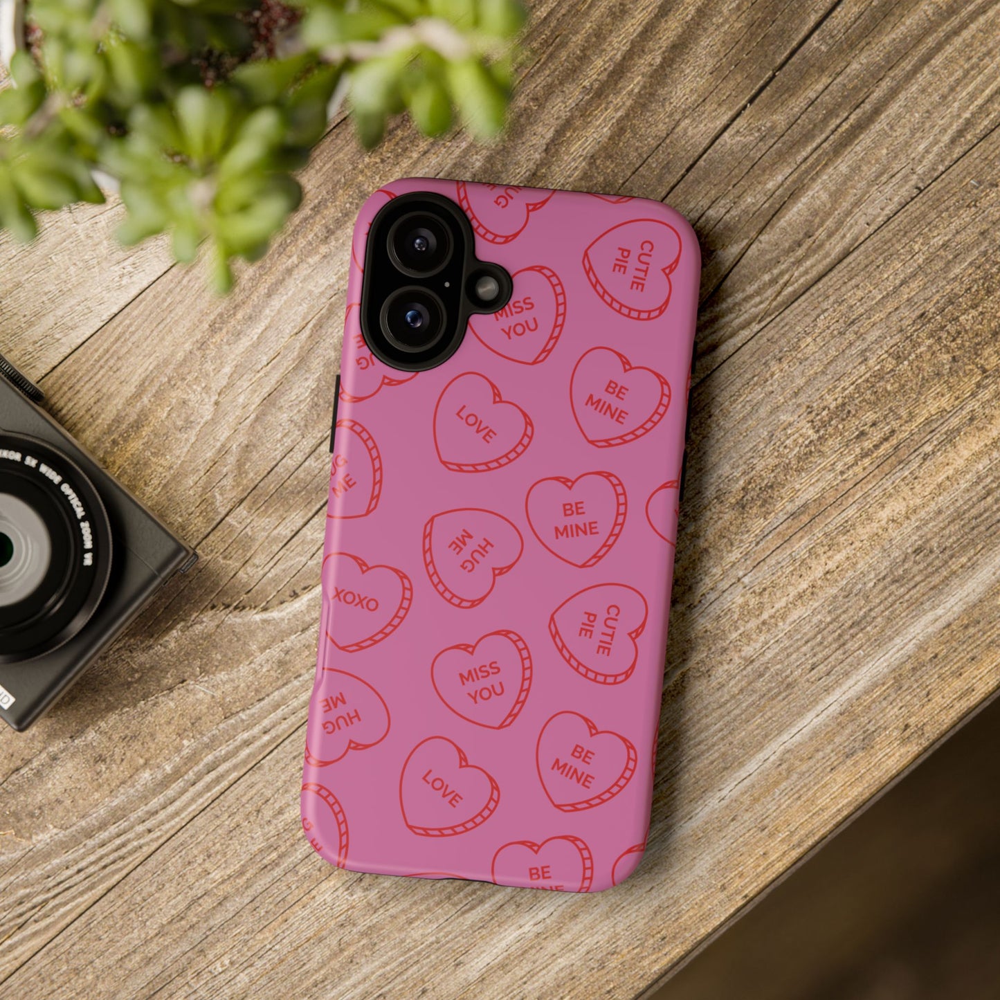 iPhone Case - Valentine Candy Heart Tough Case