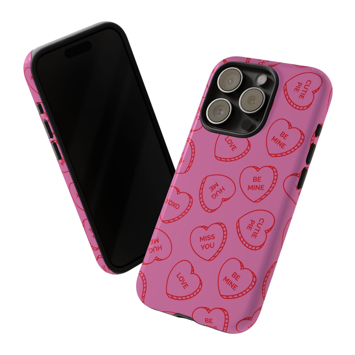 iPhone Case - Valentine Candy Heart Tough Case