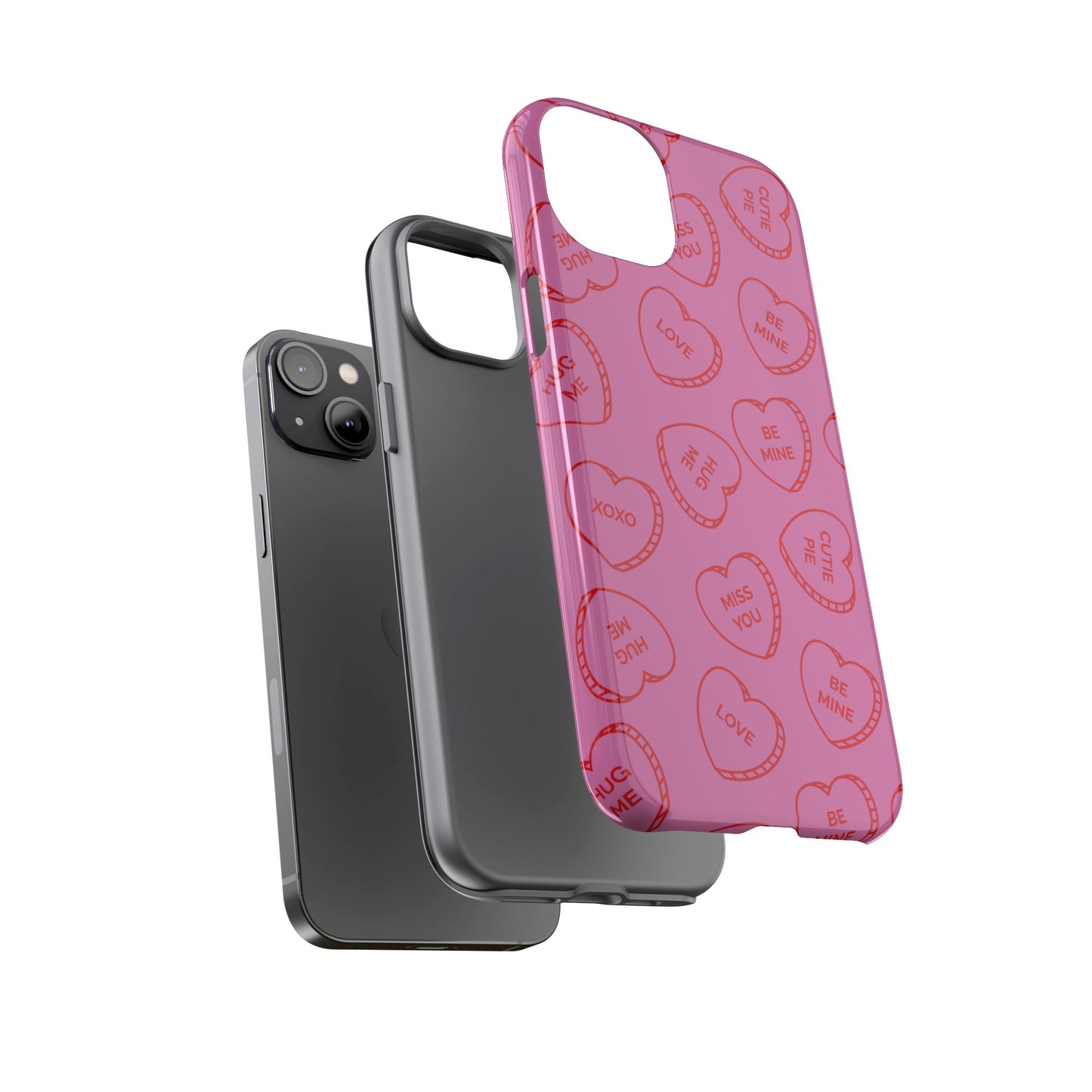 iPhone Case - Valentine Candy Heart Tough Case