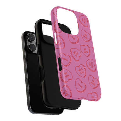 iPhone Case - Valentine Candy Heart Tough Case