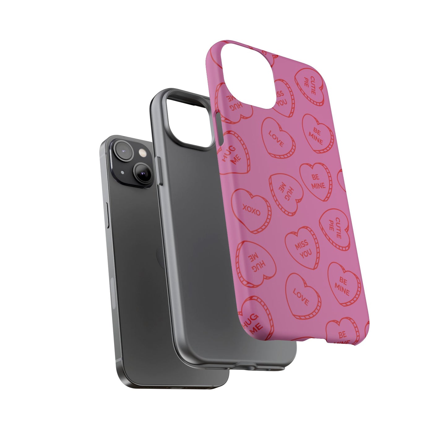 iPhone Case - Valentine Candy Heart Tough Case