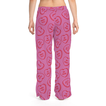 Valentine's Day Women's Pajama Pants - 'Love' and 'Be Mine' Pattern