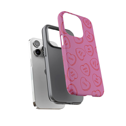 iPhone Case - Valentine Candy Heart Tough Case