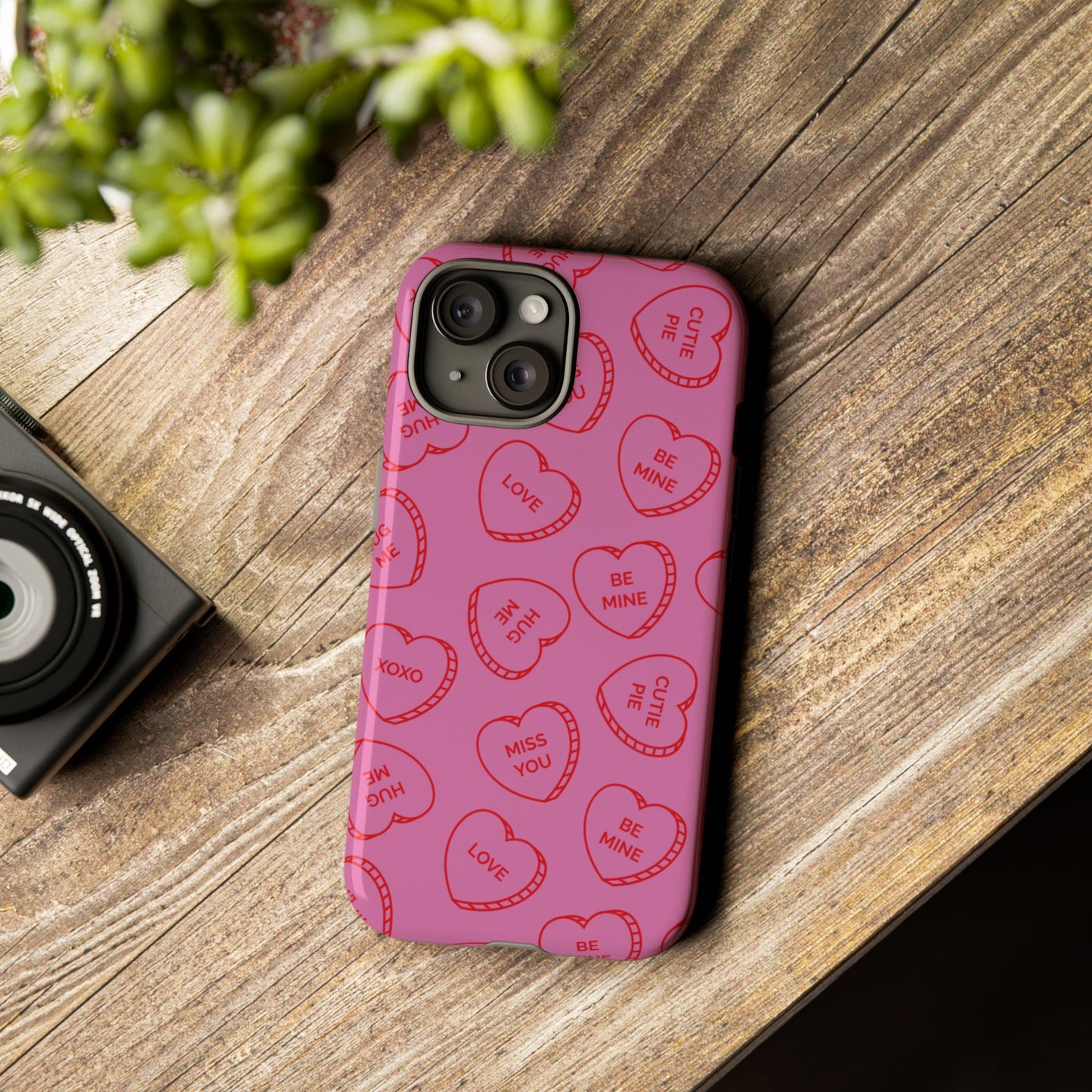 iPhone Case - Valentine Candy Heart Tough Case