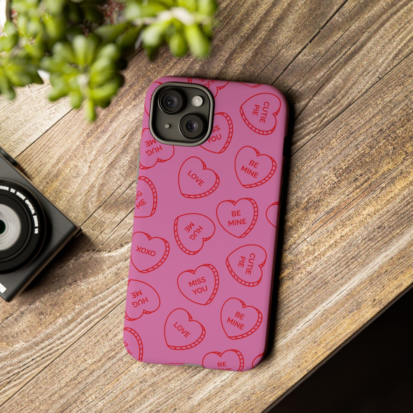 iPhone Case - Valentine Candy Heart Tough Case