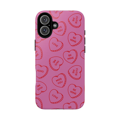 iPhone Case - Valentine Candy Heart Tough Case