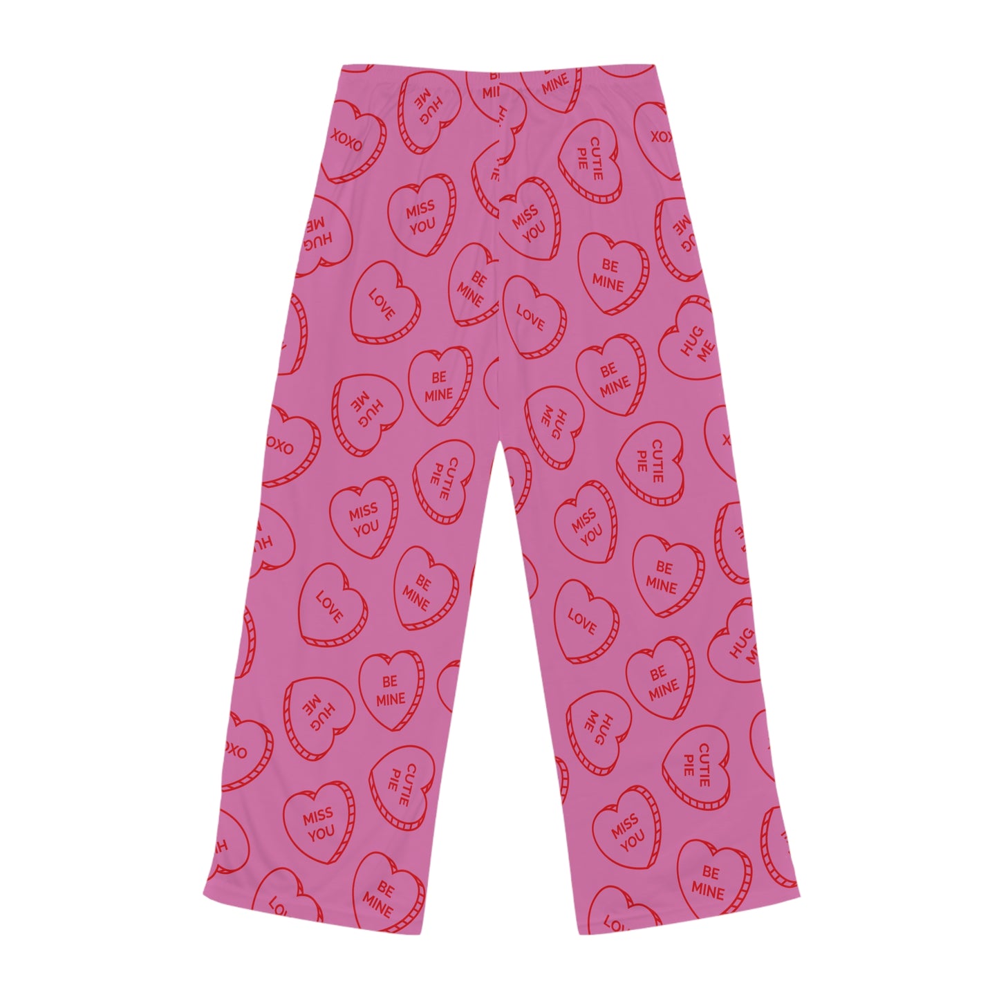 Valentine's Day Women's Pajama Pants - 'Love' and 'Be Mine' Pattern