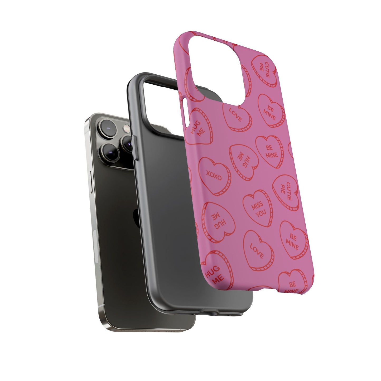 iPhone Case - Valentine Candy Heart Tough Case