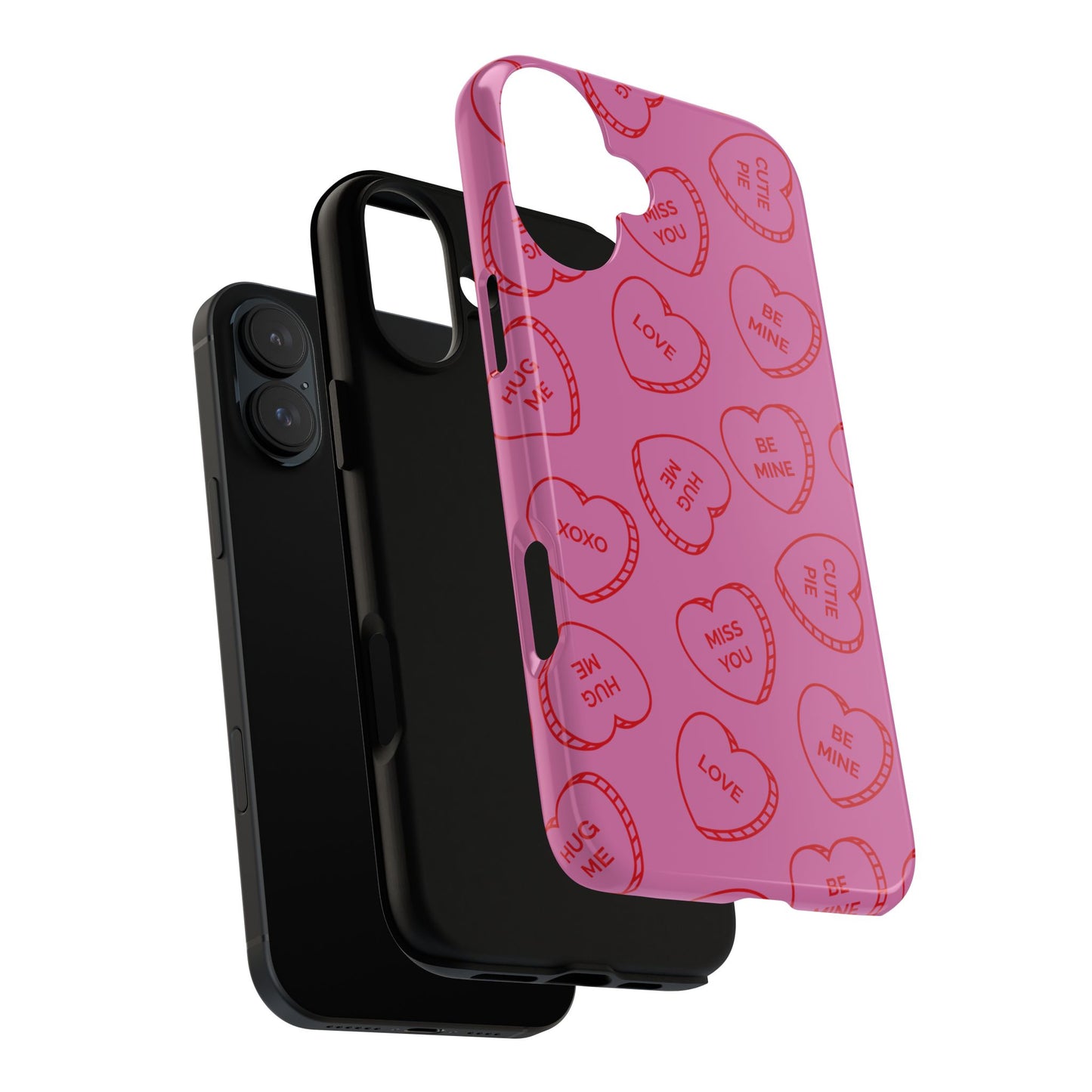 iPhone Case - Valentine Candy Heart Tough Case