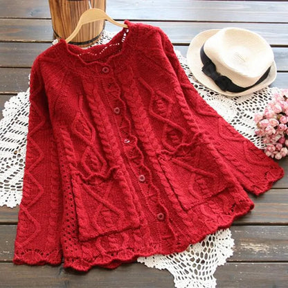 Crochet Sweater Knitting Cardigan