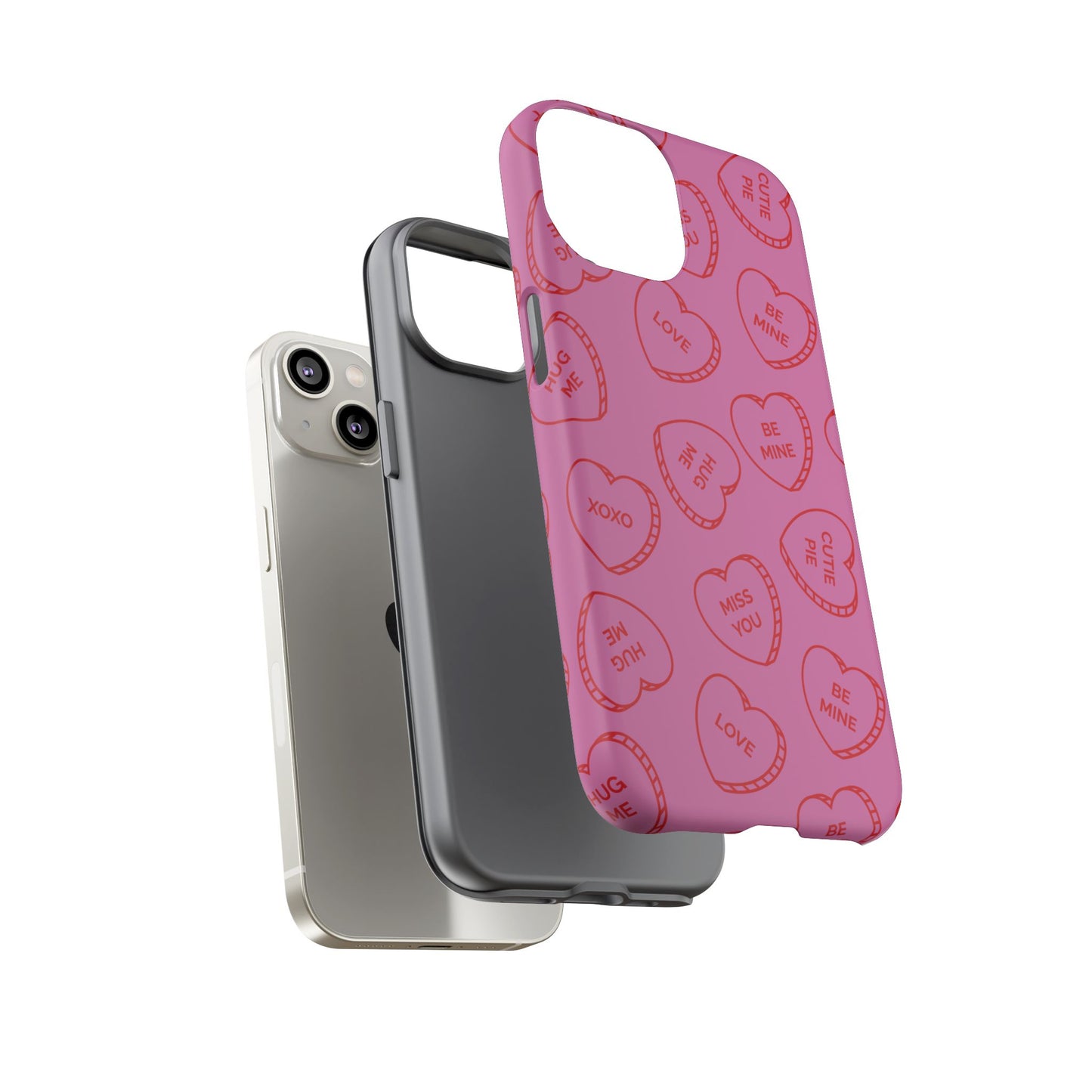 iPhone Case - Valentine Candy Heart Tough Case