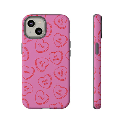 iPhone Case - Valentine Candy Heart Tough Case