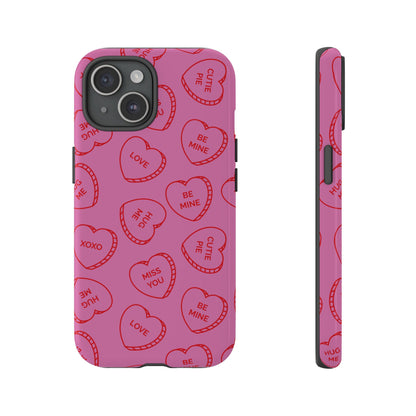 iPhone Case - Valentine Candy Heart Tough Case