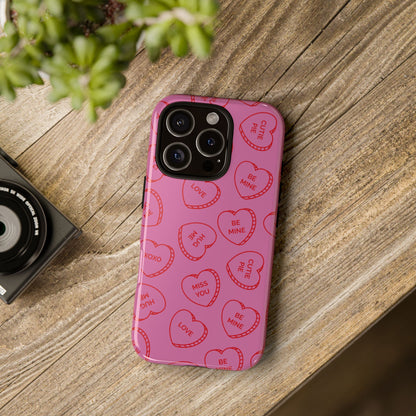 iPhone Case - Valentine Candy Heart Tough Case