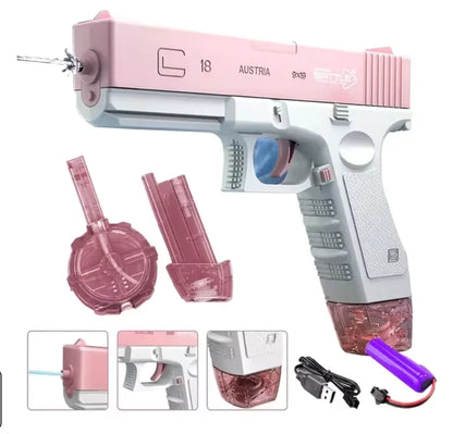 43cm Summer Beach Electric Toy Gun – Portable and Fun for Kids