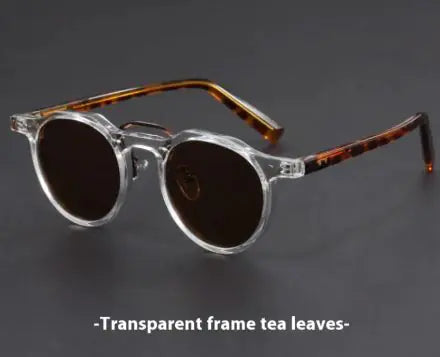 Vintage Round Transparent Sunglasses