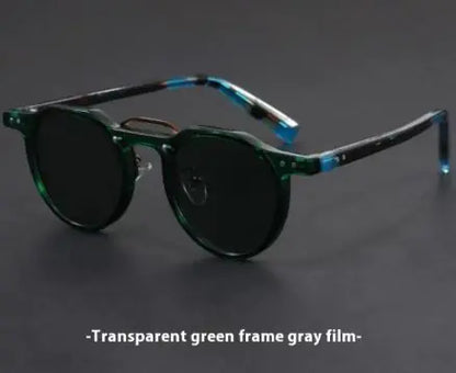 Vintage Round Transparent Sunglasses