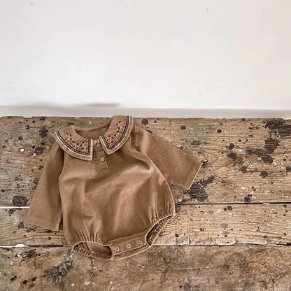 Embroidered Baby Bodysuit