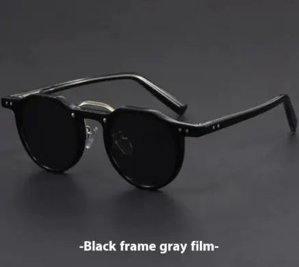 Vintage Round Transparent Sunglasses