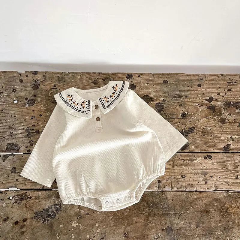 Embroidered Baby Bodysuit