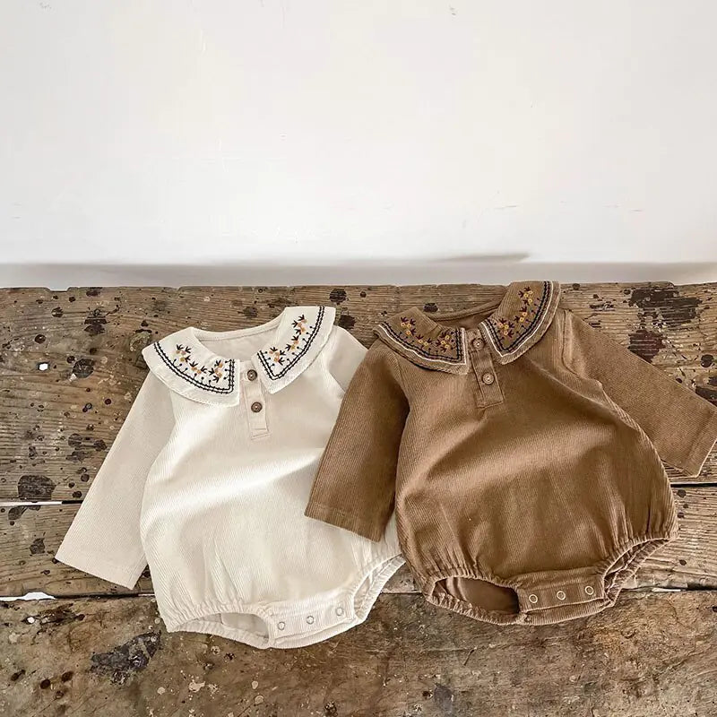 Embroidered Baby Bodysuit